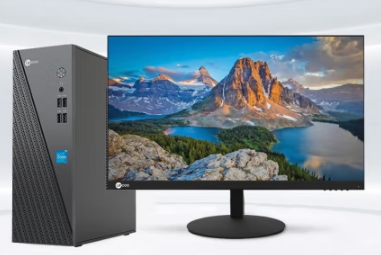 微星/MSI i5 12400 台式计算机 ,I5-12400/16G/1T固态/无驱/RX580 4G显卡/Win10/27寸 2k显示器